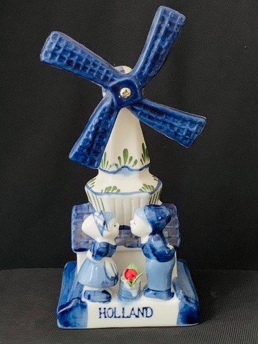 Holland porcelain windmill - holland,
