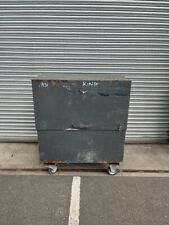 STEEL TOOL BOX / SITE BOX WITH LOCKS ON WHEELS