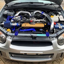 FRONT MOUNT INTERCOOLER & AIR INDUCTION KIT FOR SUBARU IMPREZA WRX GDA 01-07