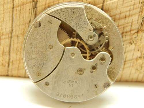 Antique waltham pocket watch - waltham,
