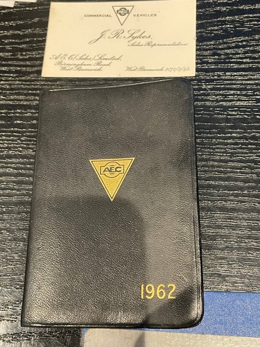 Aec 1962 diary with business - 1962,