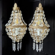 Vintage Antique Pair French