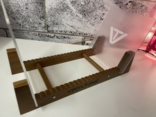 Record storage display rack - record,