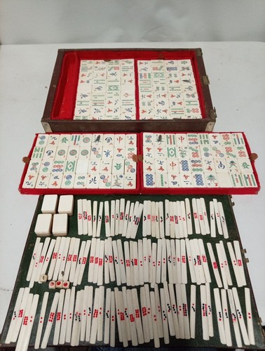 Mahjong bone and - and, tiles