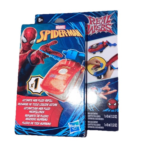 Hasbro spider man - real, webs