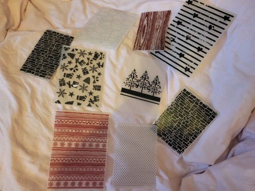 Job lot embossing - job, folders