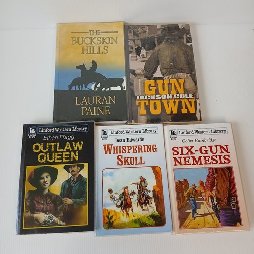Western fiction large print - western,