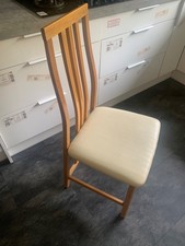 Set of 6 solid pinewood