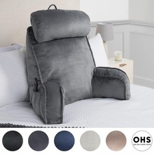 Cuddle Cushion Back Lumbar Support Head Rest Bed Reading Pillow Plump Soft Arms