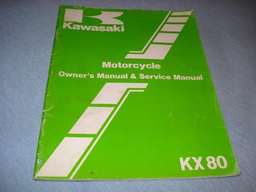 Kawasaki 1984 kx80 f3 - kawasaki,