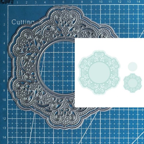 Circular lace frame metal - circular,