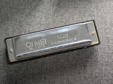 QI mei Blues Harp harmonica 1020 VGC