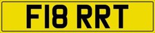 FART PRIVATE NUMBER PLATE F18