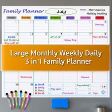 Large Monthly Magnetic Fridge