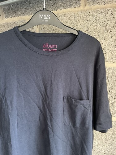 Albam utility shirt navy - albam,