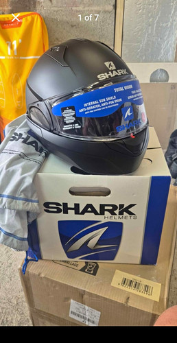 New shark evo helmet matt - new,
