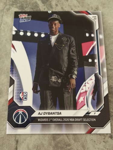 2026 topps now basketball - now, aj