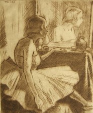 Miki Tatsuo pencil signed