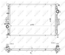 NRF Radiator for Ford Galaxy