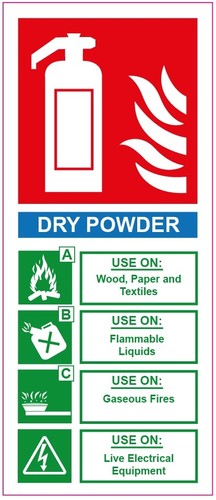 Fire extinguisher dry - fire,