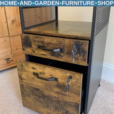Rustic Filing Storage Cabinet
