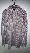 Viyella Check Shirt  Red Blue