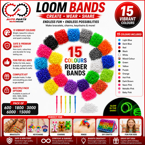 Loom bands 600 15000 - bands, 600-15000