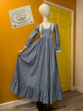 Gorgeous Vintage 1970s Laura Ashley Made In Wales Maxi Dress - 6/8