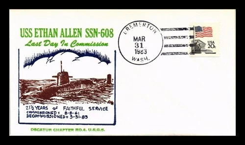 Navy uss ethan allen submarine - navy,