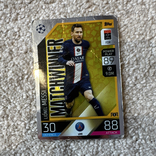Topps match attax ucl lionel - match,