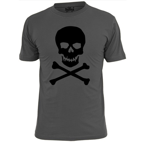Mens skull and crossbones - skull,