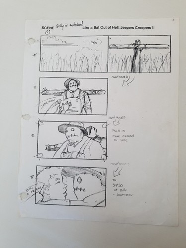 Storyboard art jeepers - storyboard,