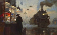 STEAM TRAIN LOCOMOTIVE