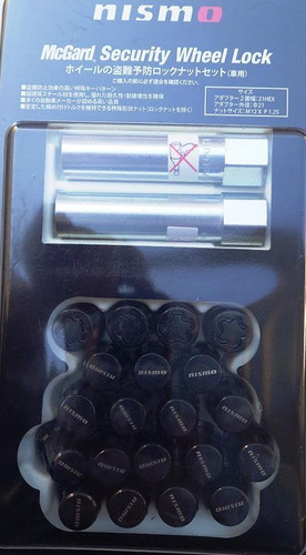 Nismo security lock nut - security, set