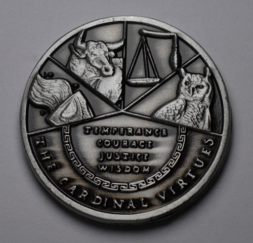 Stoic stoicism reminder coin - stoic/stoicism,