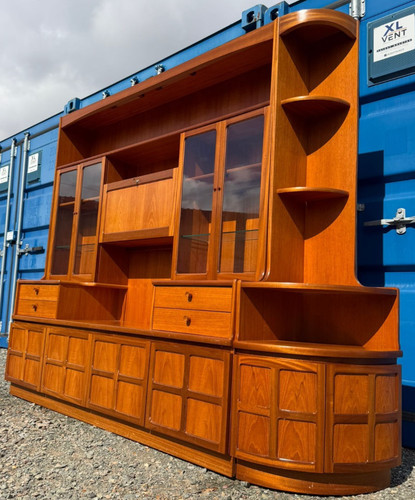 Nathan teak wall unit - wall,