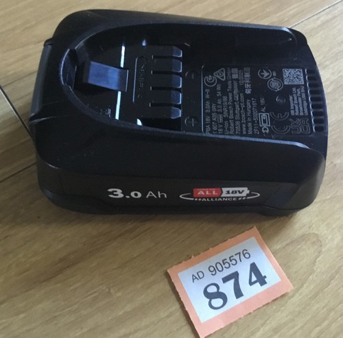 Bosch 18v 0ah battery - battery, for