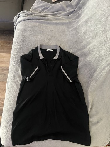 Versace collection black polo - versace,
