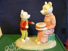 BESWICK HAPPY BIRTHDAY RUPERT  as new  condition  BOXED/CERT ltd edition of 500