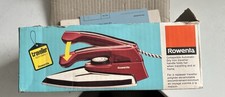 Vintage Rowenta Compact Iron, Never Used And In Original Packaging