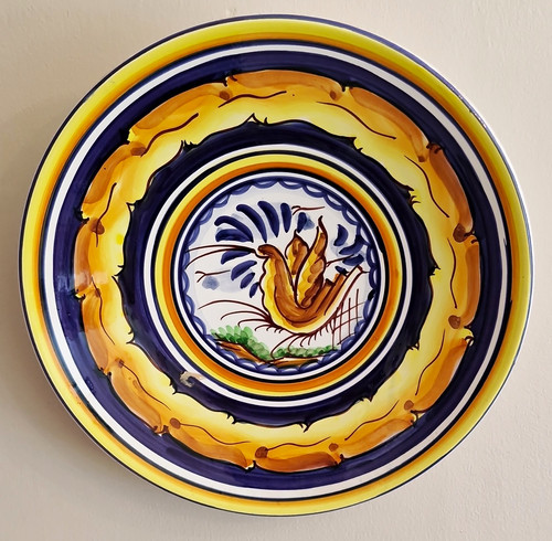 Hand painted art pottery - art,