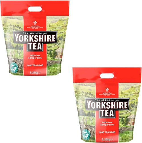 Yorkshire tea bags - bags, 3.25
