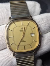 Vintage Revue Automatic Mens Watch Gold Plated GWO.