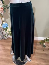 SEASALT Velvet Maxi Skirt Size