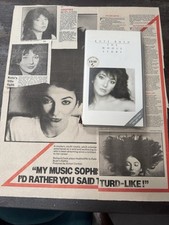 Kate Bush The Whole Story VHS Video Cassette Tape & Newspaper Cutting