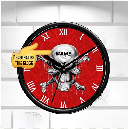 Personalised skull wall - personalised,