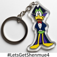 count duckula figure keyring