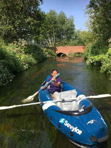 Inllatable canoe - inllatable,