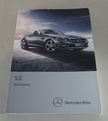 Owner manual mercedes slk - owner's, r