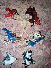 Schleich toy knight and horse bundle